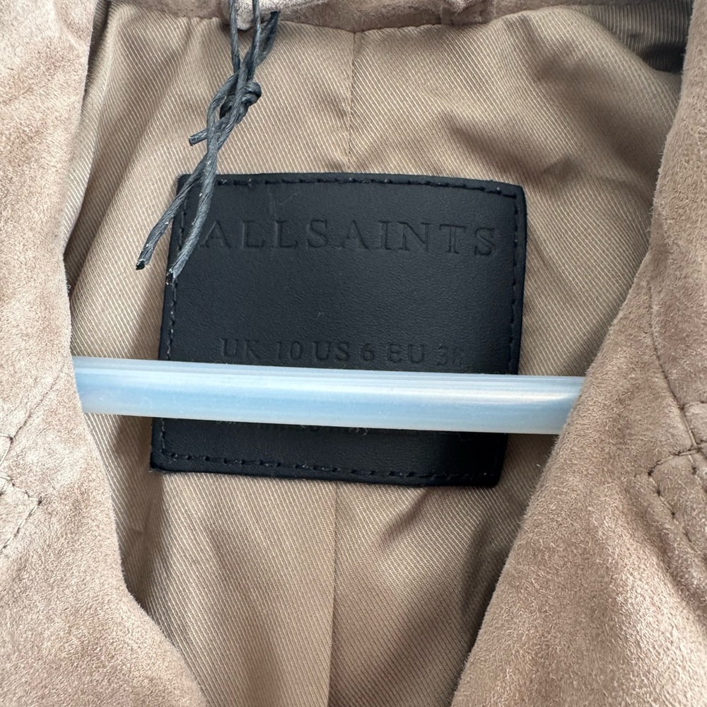 ALLSAINTS Dalby Moto Biker Suede jacket - Picture 7 of 11